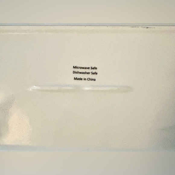 Ulta Beauty 5-pc Square White Snowflake Serving plate Set Christmas Winter - Picture 8 of 8